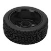 4Pcs Rubber Tires Aluminum Alloy Exquisite Simple Installation Tyres for