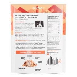 Ladera | Almond Pecan Granola | Low Sugar | Artisinal | Gluten Free