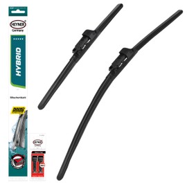 HEYNER® Windscreen Wiper Set Suitable for Ford Transit Connect Box (11.2013-06.2024) Hybrid Flat Bar Wiper Windscreen Wiper