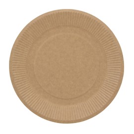 HEIKO Kraft Paper Plates, 20cm, 30 Sheets