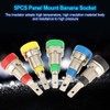 Banana Plug Socket 2 mm Banana Socket Pole Clamp Mixed