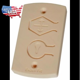 Wayne Dalton Cover Plate for Wayne Dalton Garage Door Wall Station 309961, 3976 Remote Opener