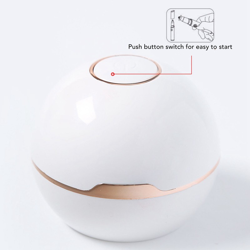 Electric Hair Removal Shaver 3 Blades Detachable Cutter USB Rechargeable