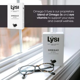 Lýsi Lysi Omega 3 Eyes 1000mg Luteína Y Zeaxantina 32 Caps Sabor Sin Sabor