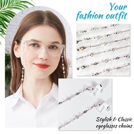 OCCI CHIARI Glasses Chains for Women 0001 Eyeglass Chain 3Pcs