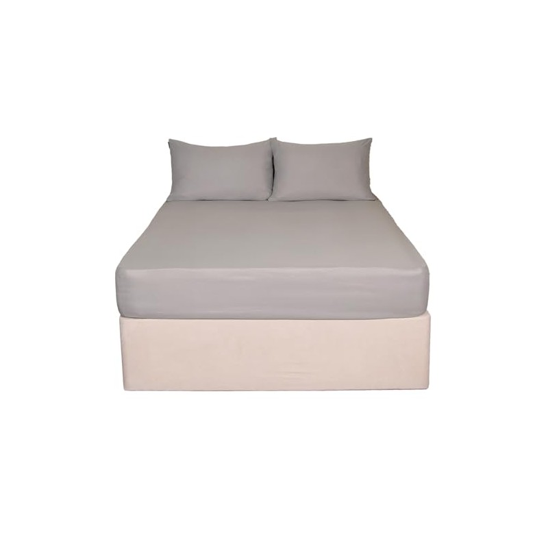Highams Cotton Fitted Sheets King Size, Deep Fitted Sheet Bed