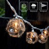 Nautical Fish Float String Lights Outdoor, Beach String Lights Set