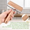 LorisArm Small Rolling Pin with Handle, Wooden Dough Pastry Roller,
