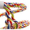 2PCS Bird Perch Rope Bungee Bird Toy Pure Natural Parrot
