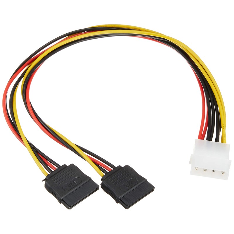 Groovy SATA用電源ケーブル 二股30cm GN-PW030SA