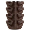 No.5 Glassine Paper Candy Cups, 200-Count, Brown baking cups, Chocolate
