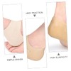 Baluue 2pcs Heel Protective Cover Support Pads Heel Pad Cushion