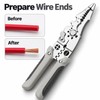 6-in-1 Multifunctional Wire Stripper Pliers for Electrical Work – Cutting,