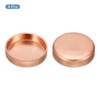 sourcing map Copper End Cap Pipe Fitting Welding Connection 25.4