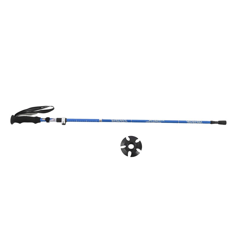 Hiking Poles Collapsible 5 Sections Portable Aluminum Hiking Sticks for