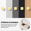 KALEVOL 30 Pack Cabinet Knobs 1-1/4 inch Gold Zinc Alloy