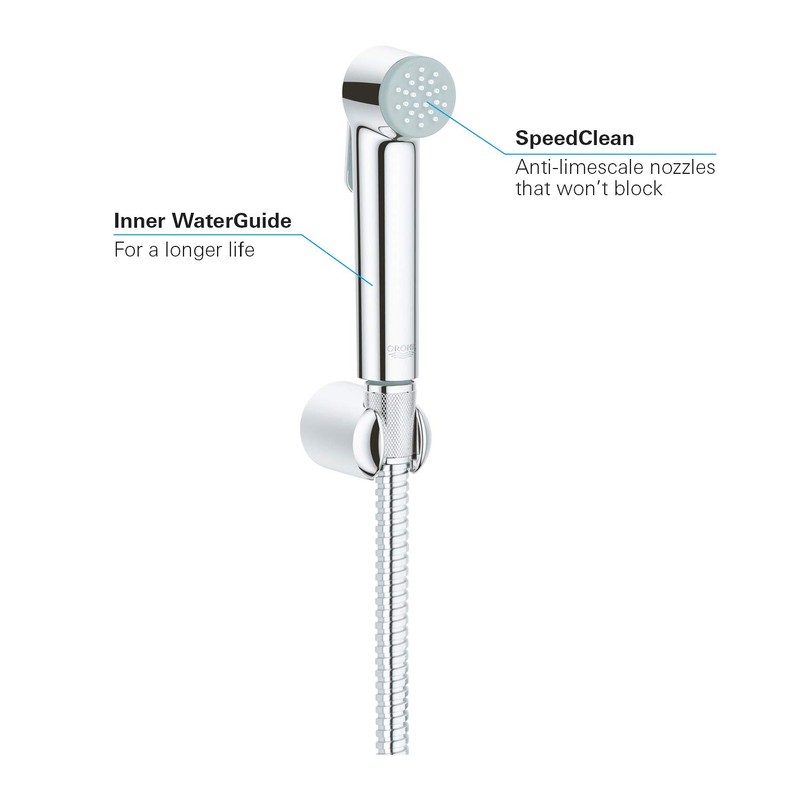 Grohe Tempesta Cleaning Shower with Wall Mount, Single Mode, 26354000