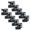 vhbw 10x Label Tape Cassette Compatible with Dymo Rhino 6000,