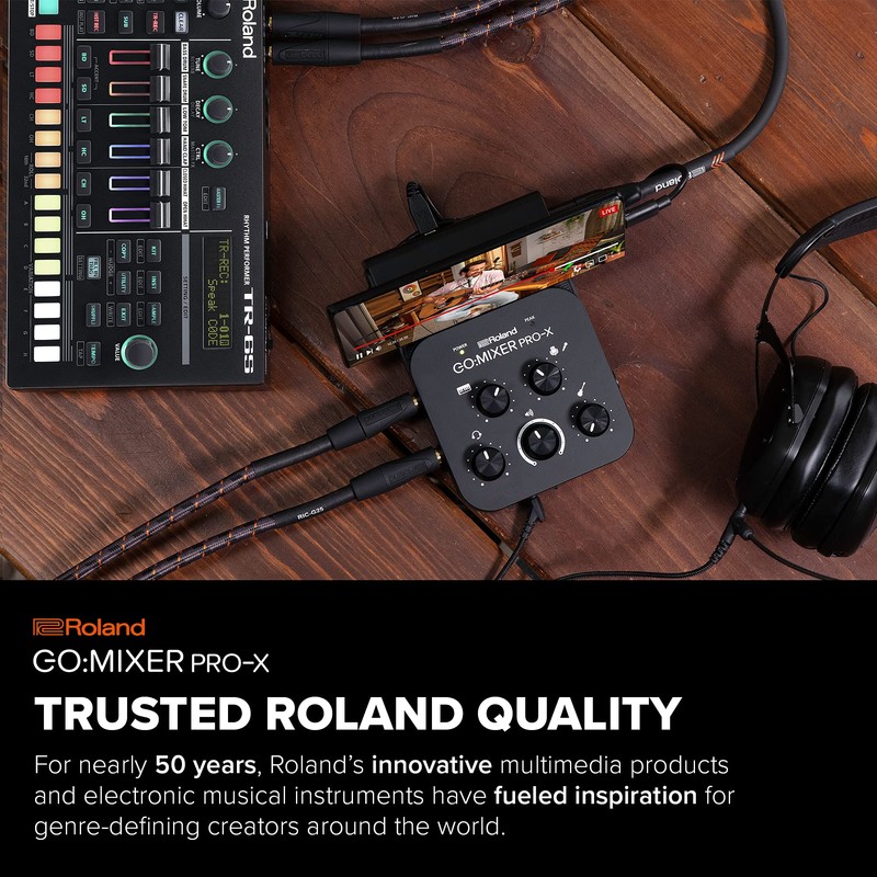 Roland GO: MIXER PRO-X Audio Mixer