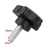 Futheda 2 M6 x 20mm Thread Replacement Star Hand Knob