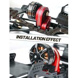 OGRC C2822 Outrunner Brushless Motor 1400KV RC Models Brushless Motor for SCX24 C10 JLU Deadbolt Gladiator Bronco Crawler Car