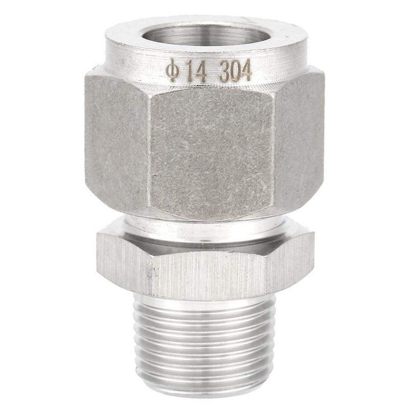 Wire End Ferrule Connector POWERTOOL Stainless Steel Compression Fitting Straight