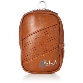 EELA Golf Scissor Bag, Interior Antibacterial, Golf Ball, Golf Tee, Braun