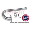 Exhaust pipe Header Compatible with Hond* GX100, GC160, GC190 Motorized