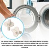 2pcs 63818002 Temperature Control Knobs, High Heat Resistant Heater Knob