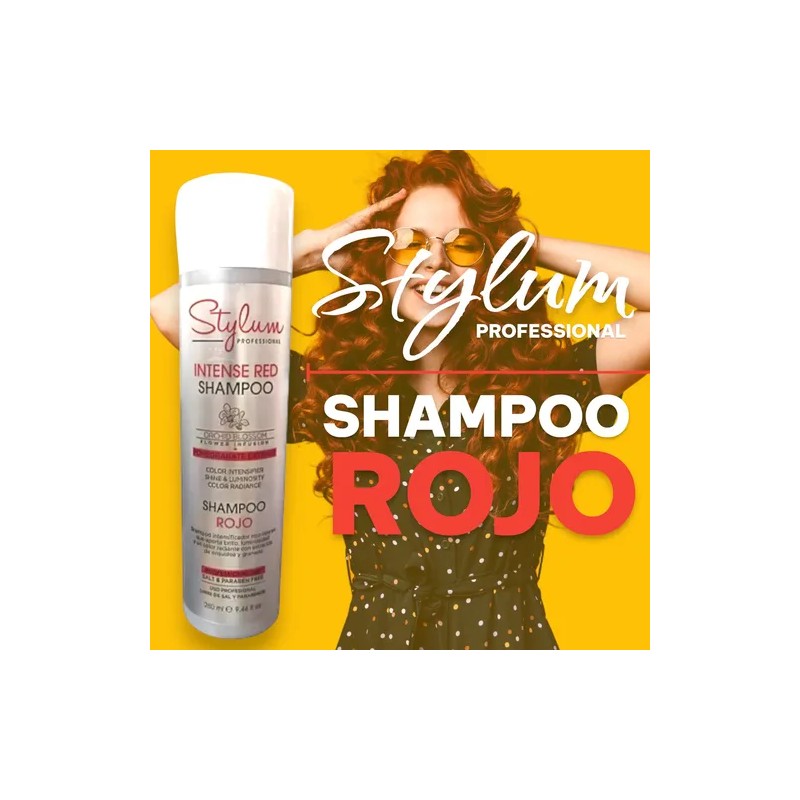 Shampoo Para Tonos Cobrizos Sin Sal Y Parabenos 280ml Stylum