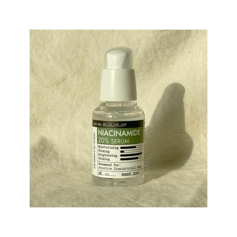 더마팩토리 나이아신아마이드 20% 세럼 30ml 2개 / 써클 Dermafactory Niacinamide