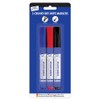 Just Stationery 1141 Chunky Dry Wipe Board Markers, Pack of