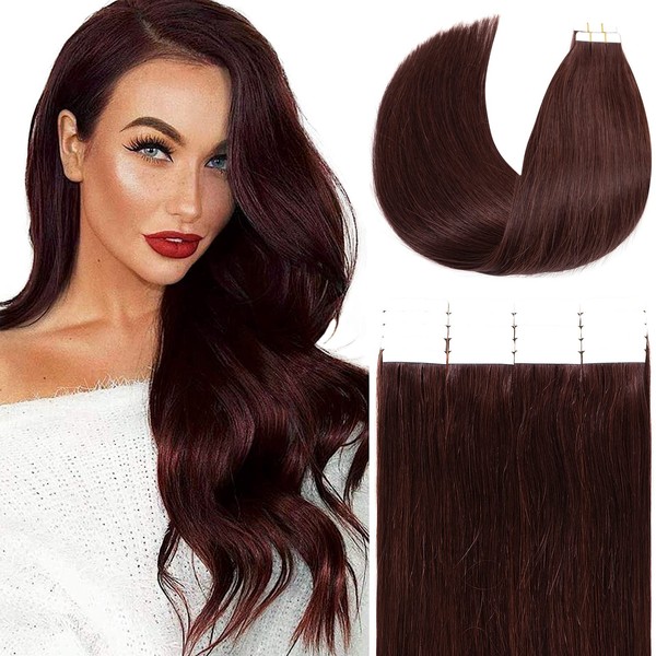 Loxxy Tape in Human Hair Extensions Real Remy Brazilian Invisible