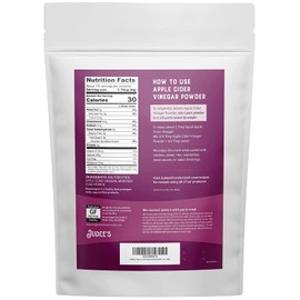 Judee's Gluten Free Judee's Apple Cider Vinegar Powder 3 lb - Gluten-Free and Nut-Free - Keto-Friendly and Great for Baking and Cooking - Add to Marinades, Glazes, Dry Rubs, and More