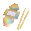 24 gift boxes with display windows, hexagonal paper boxes with
