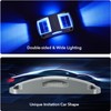AGPTEK Solar Driveway Lights 1 Pack, Outdoor Deck Dock Marine