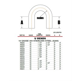 Patriot 180 Degree Bend H6939