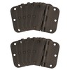 Design House 181446 10-Pack Hinge 3.5", Oil Rubbed Bronze