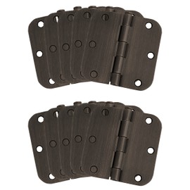 Design House 181446 10-Pack Hinge 3.5", Oil Rubbed Bronze