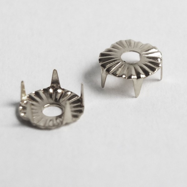 Rhinestone Settings Prong ss16 (4mm) Hand or Tool Set Silvertone