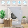 Ericlin 2Pack Washer and Dryer Covers, Washine Machine Cover for