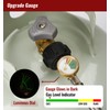 CALPOSE 3 Feet Propane Refill Adapter Hose with Gauge and