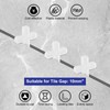 uxcell 300Pcs Tile Spacers, 10mm 3/8" Cross Shape Wall Floor