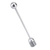 Metal Hoeny Dipper, Stainless Steel Drizzle Spoon, Solid Honey Stick,