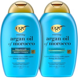 OGX Argan Oil Of Morocco Set, Shampoo & Conditioner, 13 Ounces