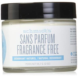 Schmidt's Natural Deodorant, Fragrance-Free, 2 Ounce
