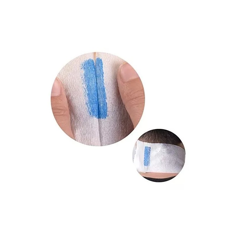 Quupy Tiras Desechables De Papel De Peluquero Para El Cuello,