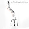 Faucet Sprayer Attachment，Kitchen Faucet Head Replacement 360° Rotatable 3-Speed Faucet