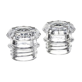 Atelierate 2pcs Percolator Glass Top Replacement,Percolator Coffee Pot Top Replacement Glass Knob Top Coffee Pot Filters Top