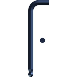 Eklind Tool 18109 9/64" Stubby-Ball-Hex-L Key Allen Wrench, Pack of 5